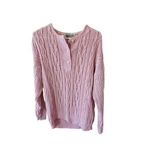 Tarrazia Design Vintage Women's Cable Knit Sweater Size S